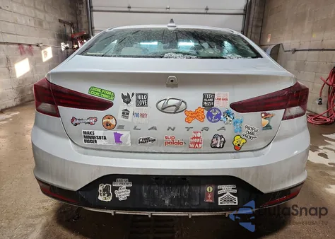 2019 Hyundai Elantra Sel из США, поврежденный, VIN KMHD84LF2KU769446